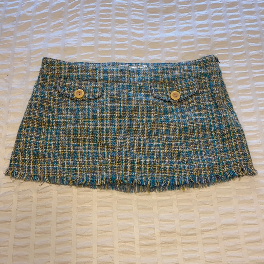 NWOT Hollister mini skirt with buttons